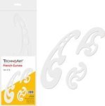 Stencil - French Curve Set Of 3