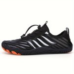 Men's Bare Water Shoes With Adjustable Buckle Breathable Quick Dry Non Slip For Men's Summer Beach Walking pool Swimming outdoor