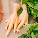 Free Range Chicken Feet Whole Or Minced - 1KG Minced