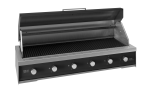 Three One Six Gas Bbq - 1370MM Stainless Steel With Black High Heat Coating