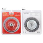 Cup Brush Twisted 125MMXM14 Blister