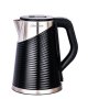 Sunbeam Black Silver Stainless Steel 1.8 L Kettle