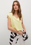 T-Shirt Cropis - Light Pastel Yellow
