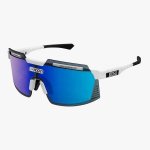 Aerowatt Foza Performance Eyewear - White Gloss - Multimirror Silver