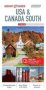 Insight Guides Travel Map Usa & Canada South   Insight Maps     Sheet Map 5TH Revised Edition