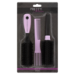 Woman Brush & Comb Set 3 Piece