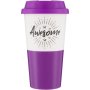 Clicks Travel Mug Awesome Purple 450ML