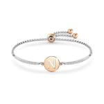 Milleluci Bracelet Letter N In Stainless Steel