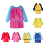 Painting Waterproof Apron M Size Anti-wear Smock Long-sleeved Painting Clothes Painting Dinner Bib Art Supplies Halloween Thanks