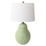 Pear Shaped Ceramic Table Lamp