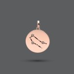 Zodiac Gold Star Constellation Pendant