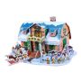 Christmas House 3D Puzzle Christmas 3D Puzzle Santa House - Set Of 38