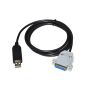 USB To DB15 Female Serial Adapter Cable For RS232 RS485
