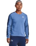 Women's Ua Rival Terry Colorblock Crew - River XL