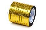 Party Ribbon Metalic 5MM X 10MT 10PC Gold