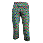 High Waist Funky 3 4 Leggings - Sa Flag - Ladies XL - 38