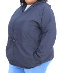 Ladies Lite Parka Jacket - 6XL Navy