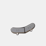 Crocs Broken Skateboard - Ns