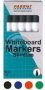 Whiteboard Markers 10 Markers - Slimline Tip - Red