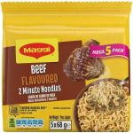 2 Minute Noodles 5X68G Beef 340 G