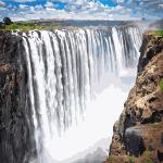 Adult Painting By Numbers - Victoria Waterfalls
