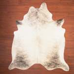 A Grade Cow Hide 388 Grey XXL - Extra Extra Large Grey Brindle