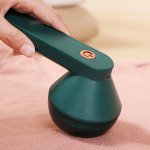Portable Fabric Shaver USB Rechargeable Efficient Lint Remover With Polymer Lithium Battery 400MAH Capacity Fuzz Eliminator For