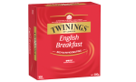 Twinings English Breakfast Tagged Teabags - 100 Pack