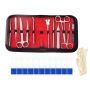 Suture Practice Kit - 11 Pcs Healthcare Instruments With Silicone Pad