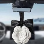 Long-lasting Lavender Car Air Freshener - Aromatherapy Hanging Diffuser For Vehicle Interior