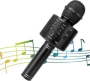 Vil Rgb Light Wireless Karaoke Microphone Speaker For Singing Portable MIC Bt Mike Microphone