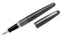 Pilot Metropolitan Fountain Pen Metallic Grey And Houndstooth Ring