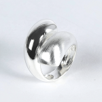 Bold Xena 925 Sterling Silver Ring - 58 Silver