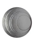 Cake Board Thin Silver 7 Round – 10 Pack