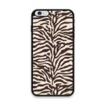 Custom Printed Tpu Cases - Apple Iphone 6 Plus Apple Iphone 6S Plus & 39 Brown Zebra Aesthetic& 39 By
