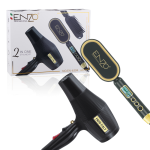 Enzo EN-6304 2-IN-1 Hair Styler Hair Dryer And Straightener Set Highly Rated.