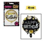 Balloon Helium Round Hbd ASTD3 45CM F-01