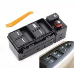 Driver Side Power Master Window Switch Front Left Compatible With Honda Accord 2003-2007 Lift Button Panel Master Control Switch