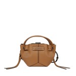 K pierced MINI Bucket Bag -caramel