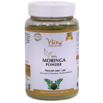Moringa Powder Drumstick Leaf Superfood Powder 100G - Organic Ayurvedic Supplement Rich In Antioxidants Vitamins & Energy Boos