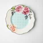 Jenna Clifford - Wavy Rose Dinner Plate Set Of 4