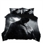 The Batman Arkham Knight 3D Printed Double Bed Duvet Cover Set