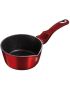 Burgundy Metallic Collection Marble Coating Sauce Pan 16 Cm Size