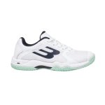 Bullpadel Indiga W 25V Padel Shoes – White turquoise
