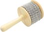 Wooden Cabasa Shaker Instrument Lightweight Percussion For Music Education