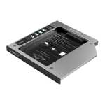 Orico 9.0MM 9.2MM 9.5MM SATA3.0 Optical Caddy Drive - Silver