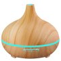 Greenleaf Ultrasonic Essential Oil Diffuser & Humidifier - Light Grain Wood 300ML