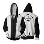 My Sky Unisex Anime Hoodies Hooded Zip Up Coat GOTEII13 Hoodies Casual Sweatshirt Jacket Black 11 L