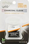 White Glo Dental Floss 50M Charcoal