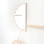 Half Moon Mirror The Hometopia